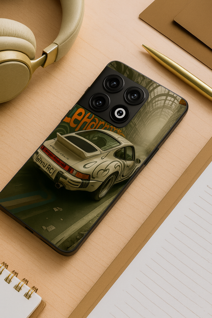 Urban Racer Premium Glass Back Cover For One Plus 13, 12, 11, 10, Nord Series The Case & Co