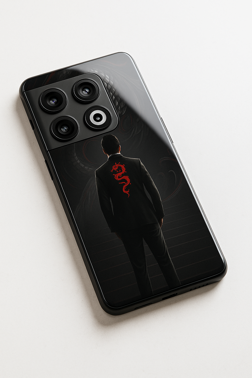 Venom Authority Premium Glass Back Cover For One Plus 13, 12, 11, 10, Nord Series The Case & Co