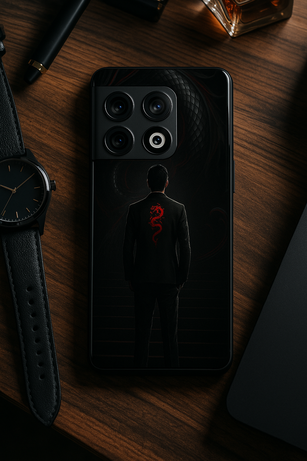 Venom Authority Premium Glass Back Cover For One Plus 13, 12, 11, 10, Nord Series The Case & Co