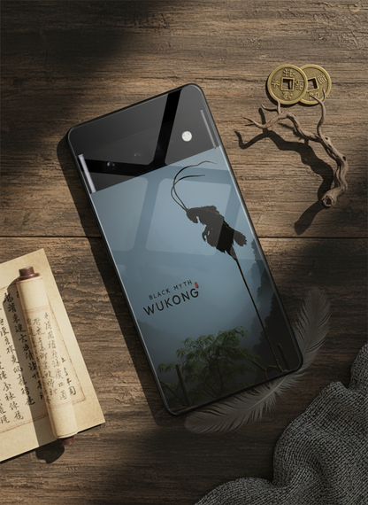 BMW-Black Myth Wukong Premium Glass Back Cover For Google Pixel 7,8,9,10 Series