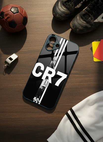 Legacy Stripe Premium Glass Back Cover For iPhone 11-17 Models