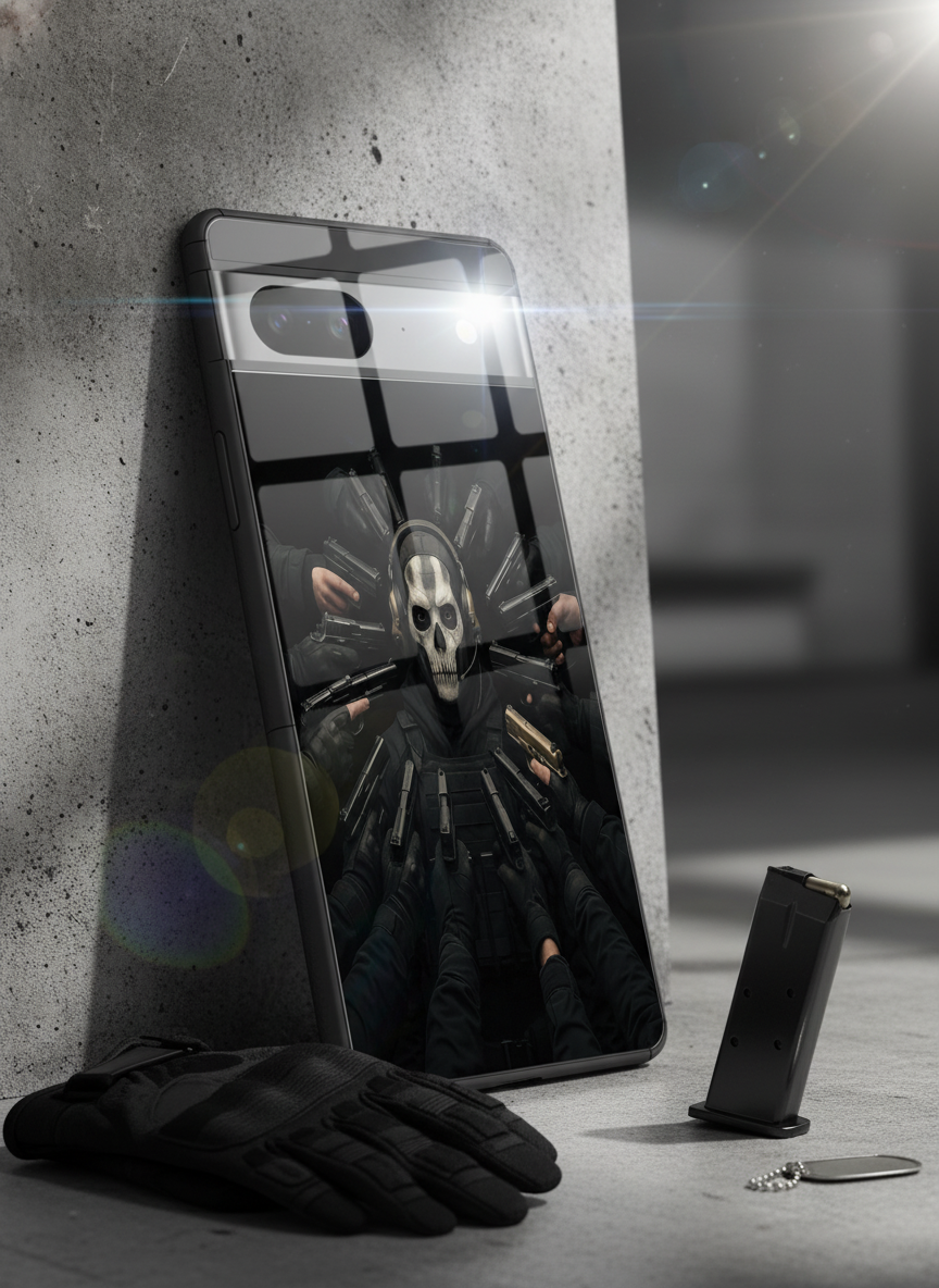 Bullet Crown Premium Glass Back Cover For Google Pixel 7,8,9,10 Series