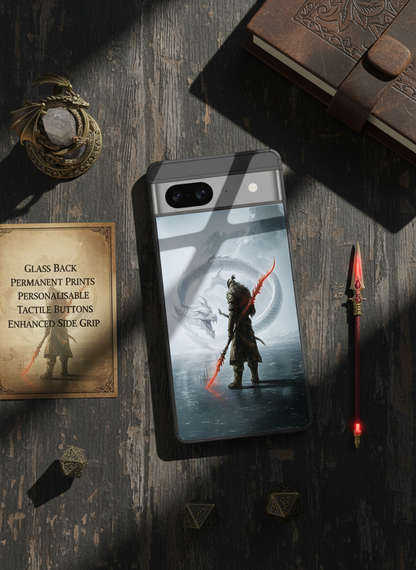 Let's Fight Premium Glass Back Cover For Google Pixel 7,8,9,10 Series