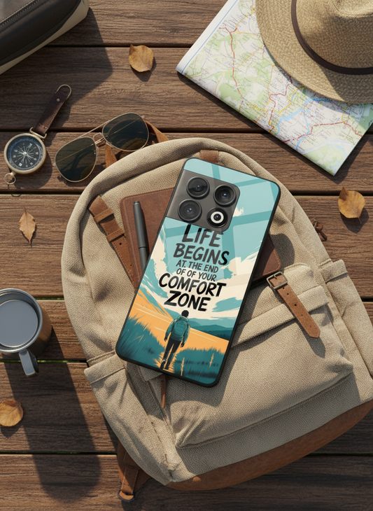 Beyond Limits Premium Glass Back Cover For One Plus 13, 12, 11, 10, Nord Series