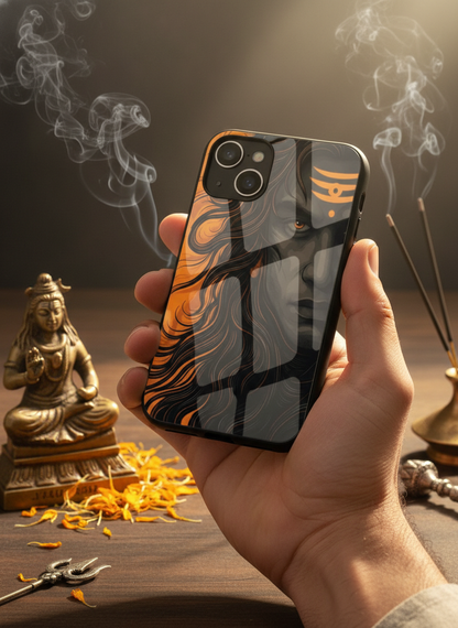 Aghora Premium Glass Back Cover For iPhone 11-17 Models