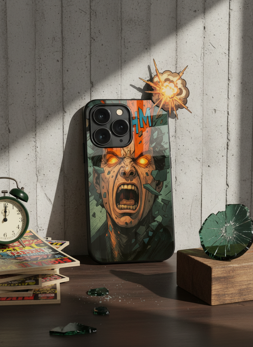 Home Lander is on its way  Premium Glass Back Cover For iPhone 11-17 Models