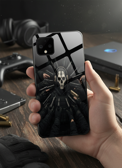 Bullet Crown Premium Glass Back Cover For Google Pixel 7,8,9,10 Series