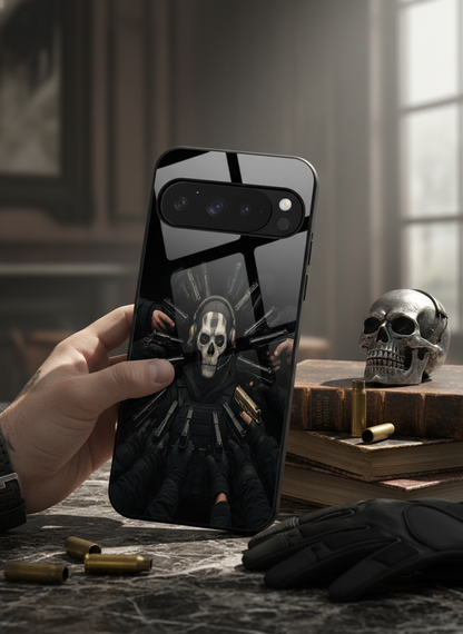 Bullet Crown Premium Glass Back Cover For Google Pixel 7,8,9,10 Series