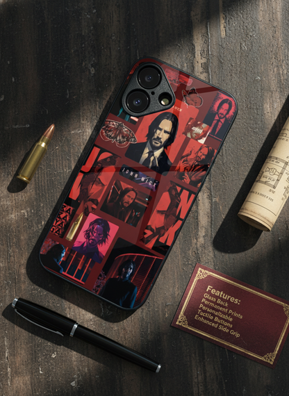 The Boogeyman Premium Glass Back Cover For iPhone 11-17 Models