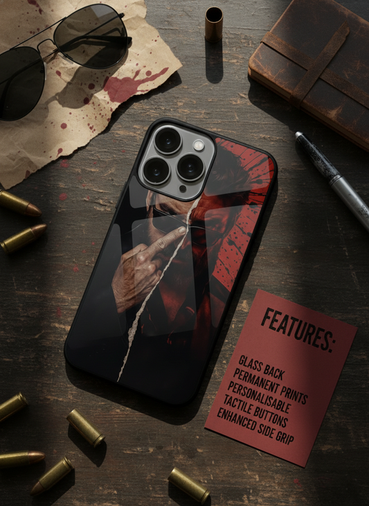 No Limits Premium Glass Back Cover For iPhone 11-17 Models