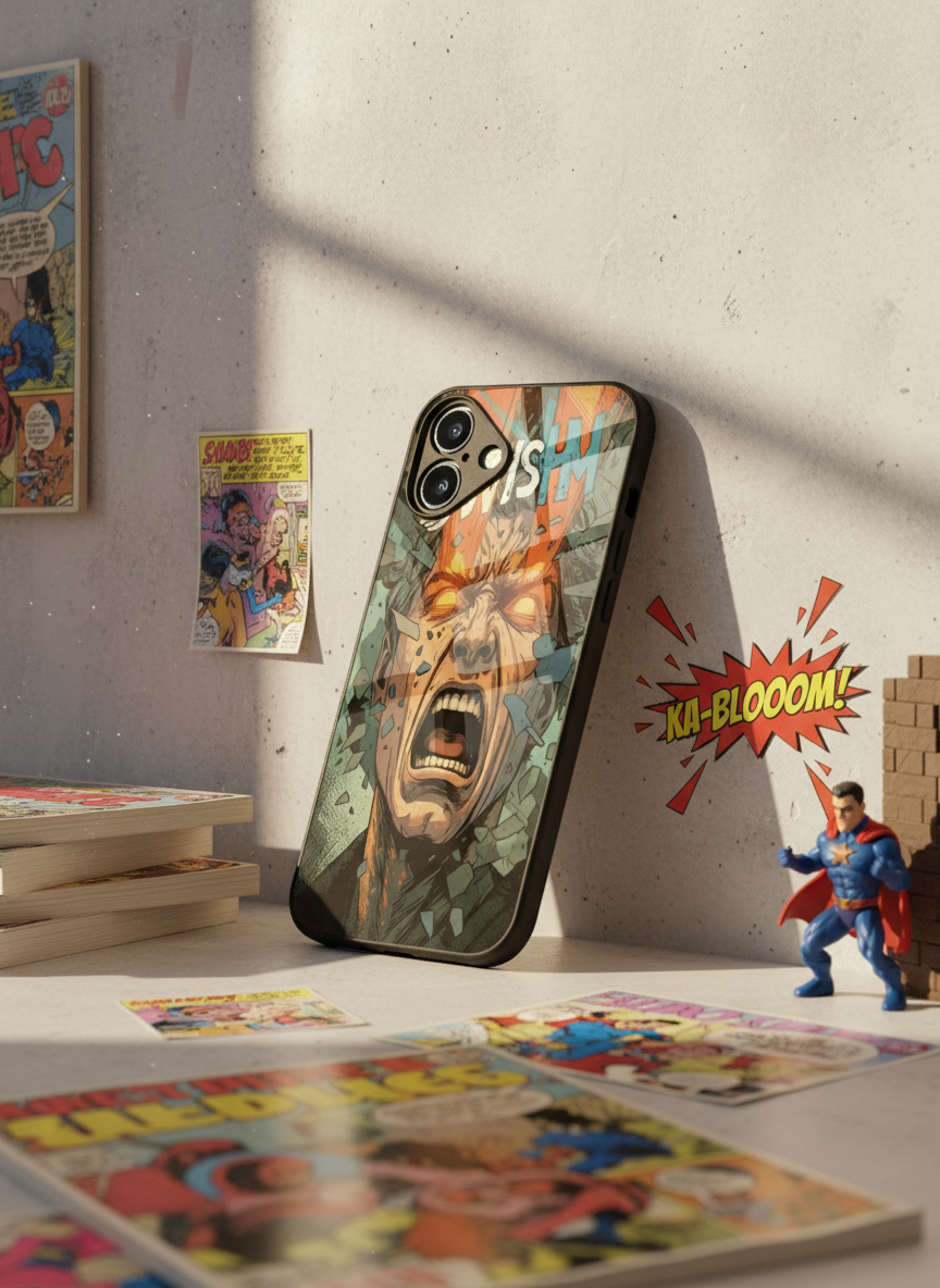 Home Lander is on its way  Premium Glass Back Cover For iPhone 11-17 Models