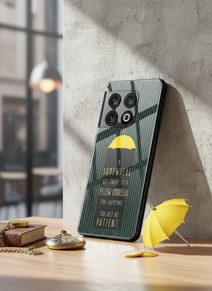 HIMYM Umbrella Of Hope Premium Glass Back Cover For One Plus 13, 12, 11, 10, Nord Series