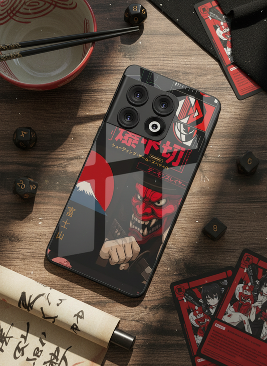 Dragon Graffiti Premium Glass Back Cover For One Plus 13, 12, 11, 10, Nord Series