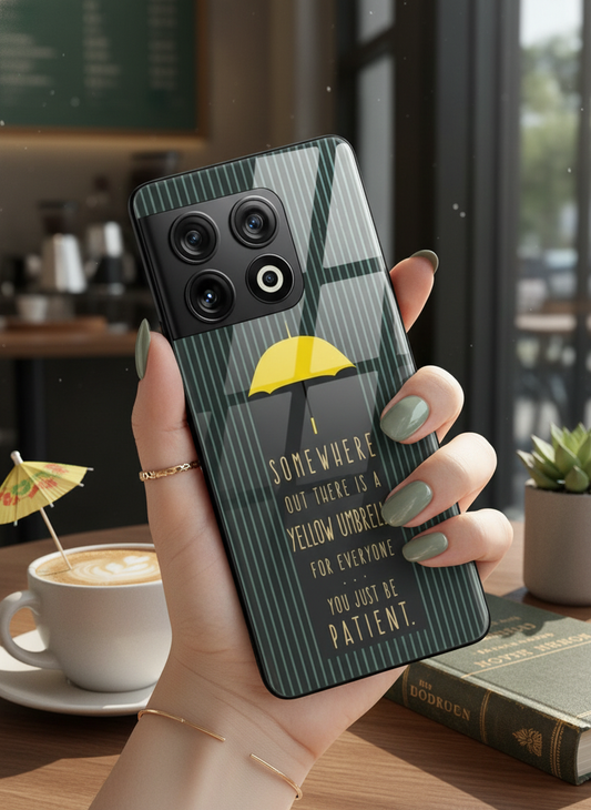 HIMYM Umbrella Of Hope Premium Glass Back Cover For One Plus 13, 12, 11, 10, Nord Series