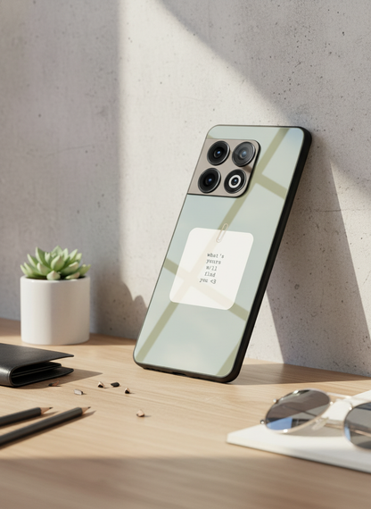 Find You Glass Back Cover For One Plus 13, 12, 11, 10, Nord Series