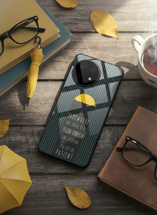 HIMYM Umbrella Of Hope Premium Glass Back Cover For One Plus 13, 12, 11, 10, Nord Series
