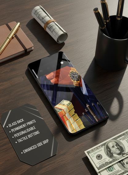Cash Empire Premium Glass Back Cover For Google Pixel 7,8,9,10 Series