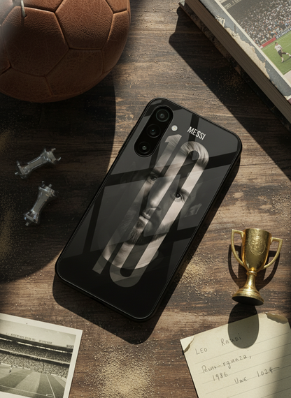 The Maestro Premium Glass Back Cover For Galaxy S, A, M & F Series