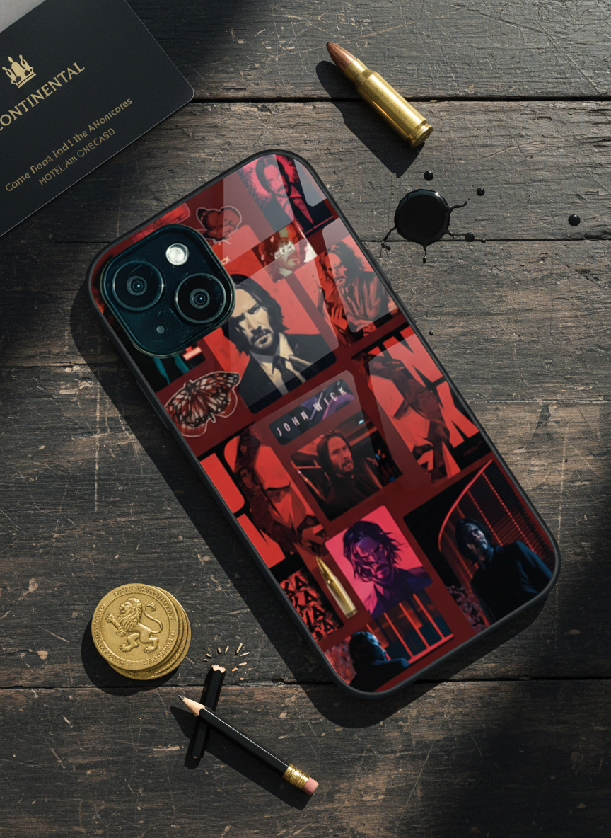 The Boogeyman Premium Glass Back Cover For iPhone 11-17 Models