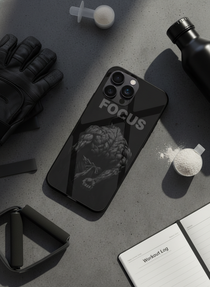 Focus Premium Glass Back Cover For iPhone 11-17 Models