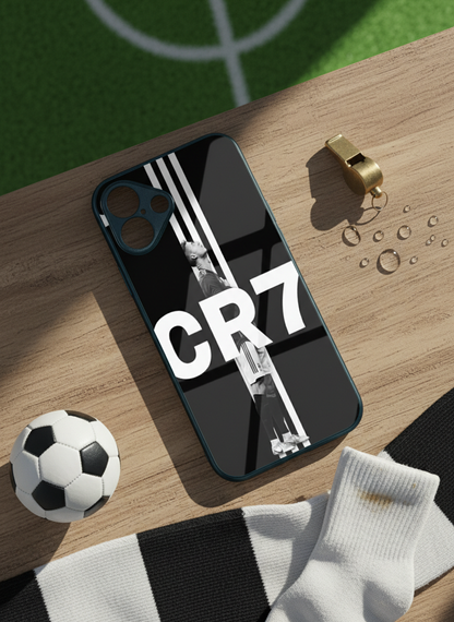 Legacy Stripe Premium Glass Back Cover For iPhone 11-17 Models