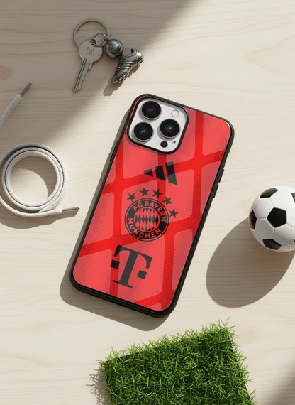 Red Armor Premium Glass Back Cover For iPhone 11-17 Models