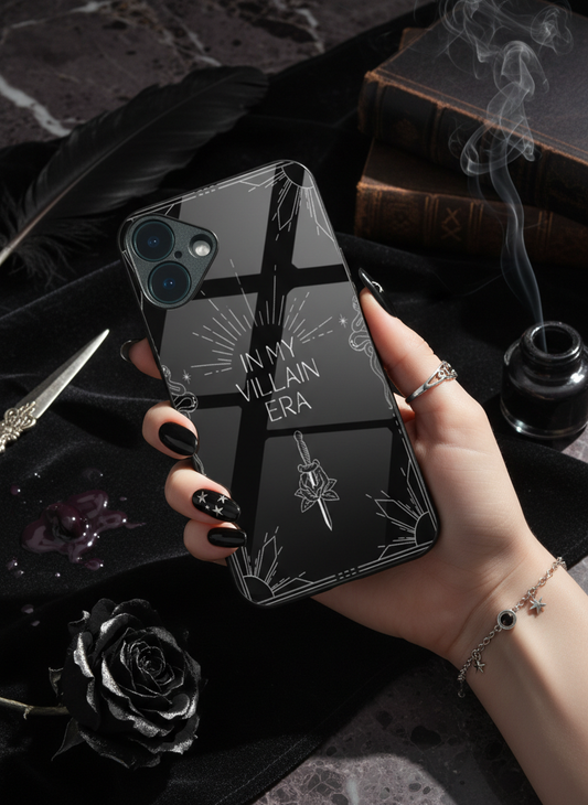 HIMYM Villain Energy Premium Glass Back Cover For iPhone 11-17 Models