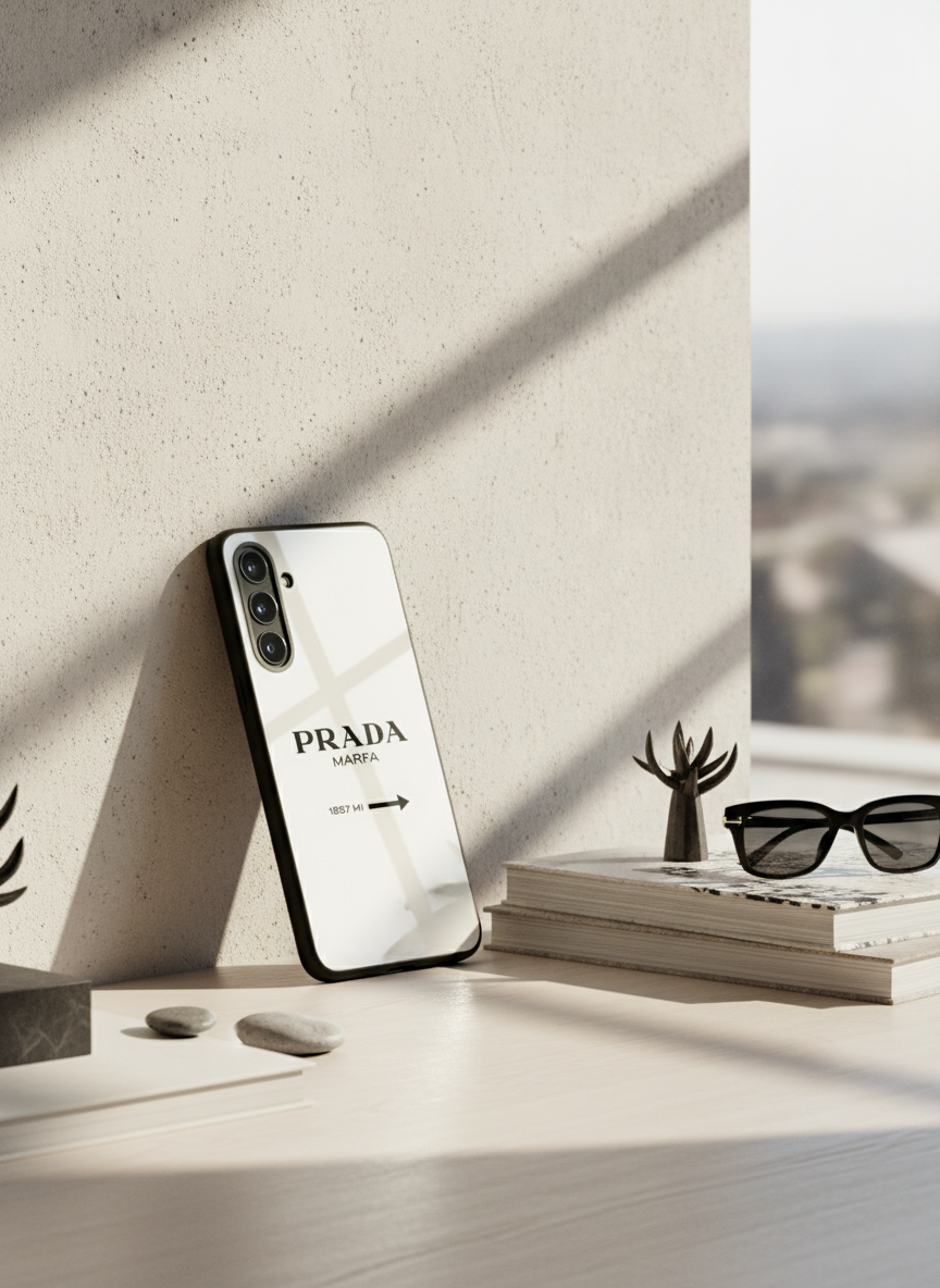 GOSSIP GIRL Luxury Lane Premium Glass Back Cover For Galaxy S, A, M & F Series