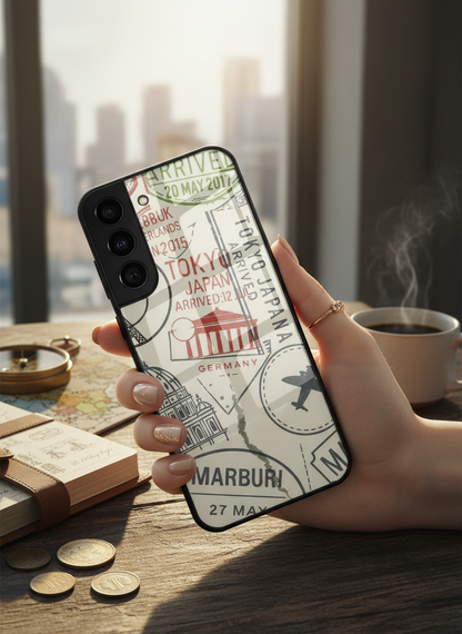 ARRIVE SOON Premium Glass Back Cover For Galaxy S, A, M & F Series