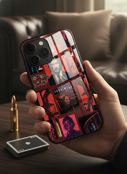 The Boogeyman Premium Glass Back Cover For iPhone 11-17 Models