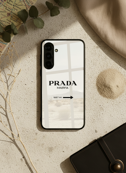 GOSSIP GIRL Luxury Lane Premium Glass Back Cover For Galaxy S, A, M & F Series