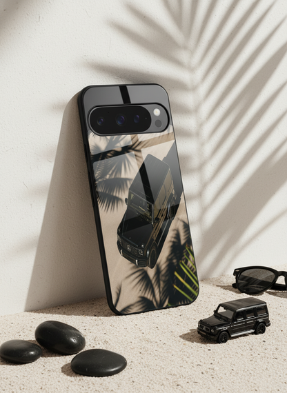 Shadow Drive Premium Glass Back Cover For Google Pixel 7,8,9,10 Series