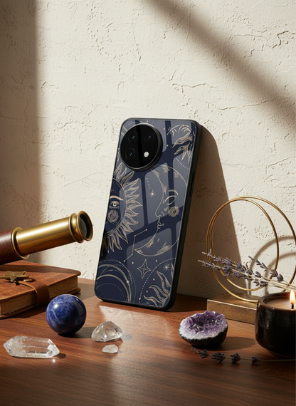 Celestial Dream Glass Back Cover For One Plus 13, 12, 11, 10, Nord Series