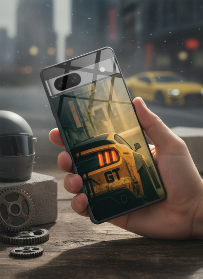 Road King Premium Glass Back Cover For Google Pixel 7,8,9,10 Series