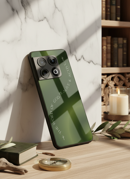 Alive & Active Premium Glass Back Cover For One Plus 13, 12, 11, 10, Nord Series