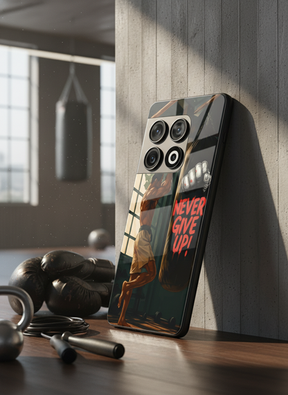 Warrior Spirit Premium Glass Back Cover For One Plus 13, 12, 11, 10, Nord Serie