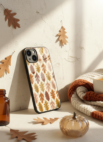 Cozy Season Premium Glass Back Cover For iPhone 11-17 Models