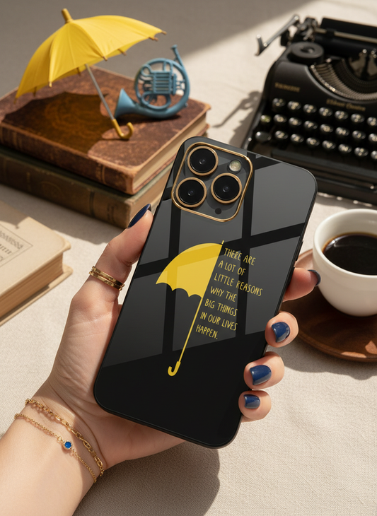 HIMYM Little Reasons Premium Glass Back Cover For iPhone 11-17 Models