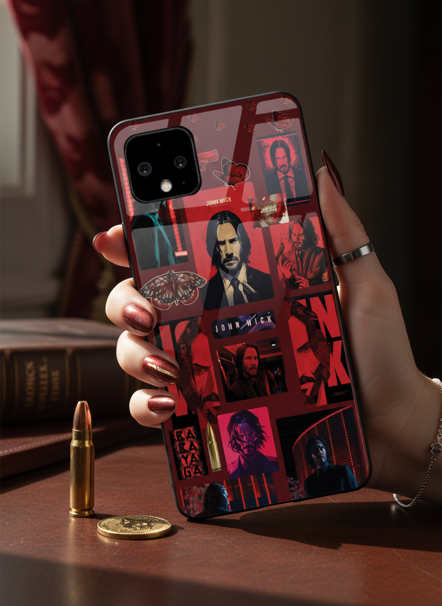 The Boggyman Premium Glass Back Cover For Google Pixel 7,8,9,10 Series