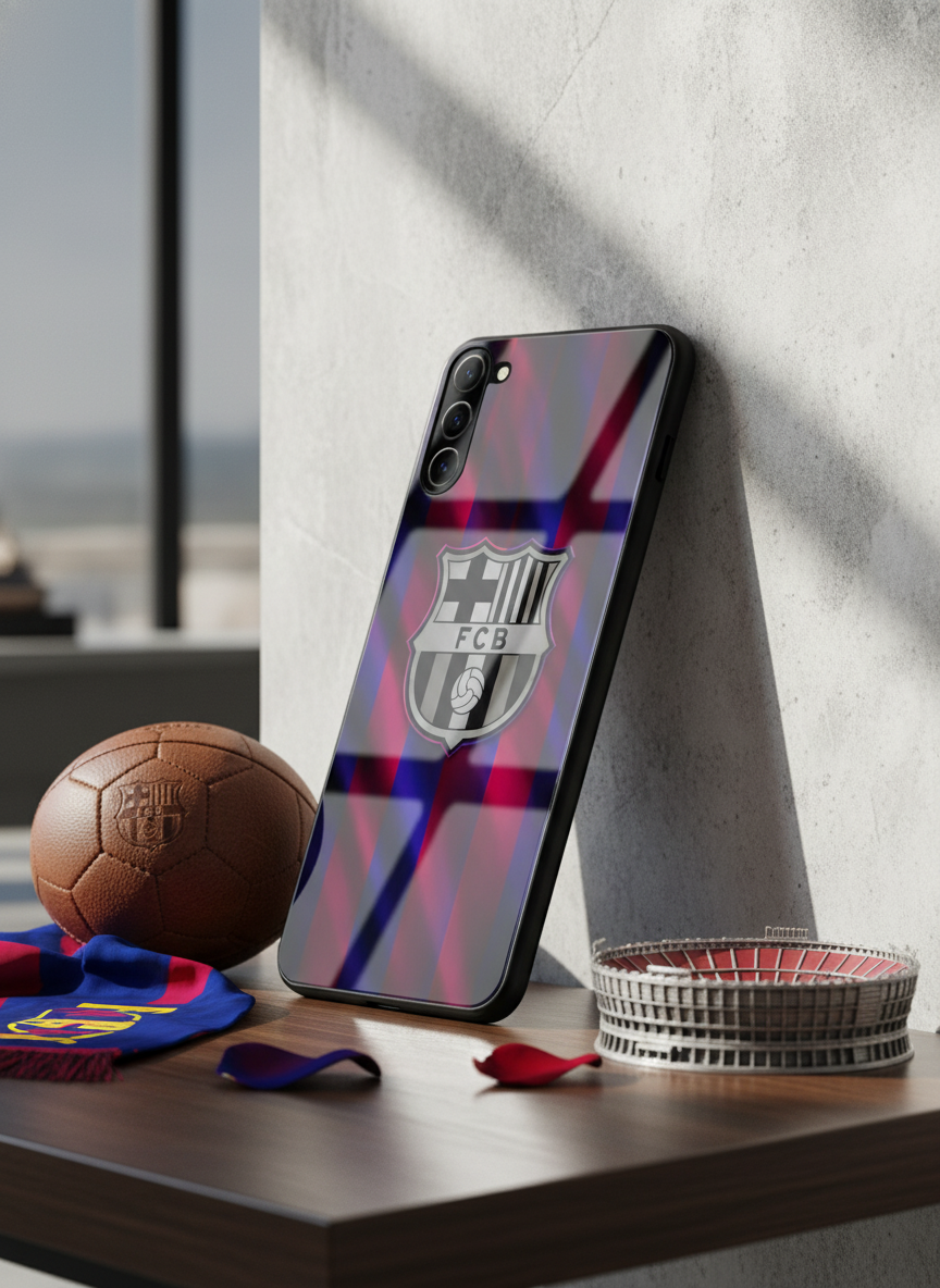 Royal Rivalry Premium Glass Back Cover For Galaxy S, A, M & F Series