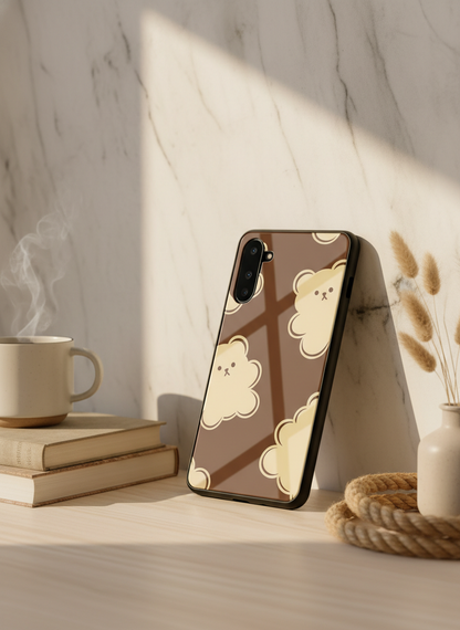 Teddy Overload Premium Glass Back Cover For Galaxy S, A, M & F Series