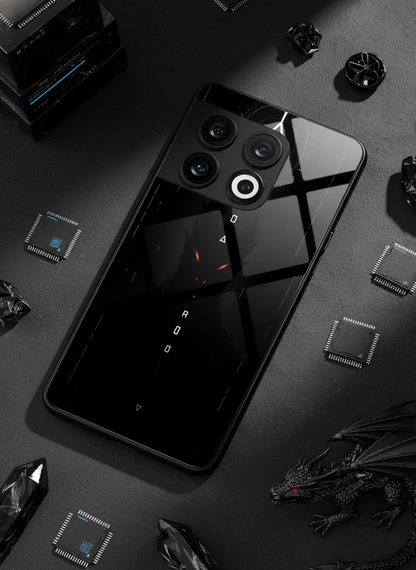 Oblivion Premium Glass Back Cover For One Plus 13, 12, 11, 10, Nord Series