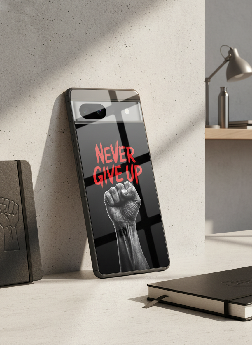 Iron Will Premium Glass Back Cover For Google Pixel 7,8,9,10 Series