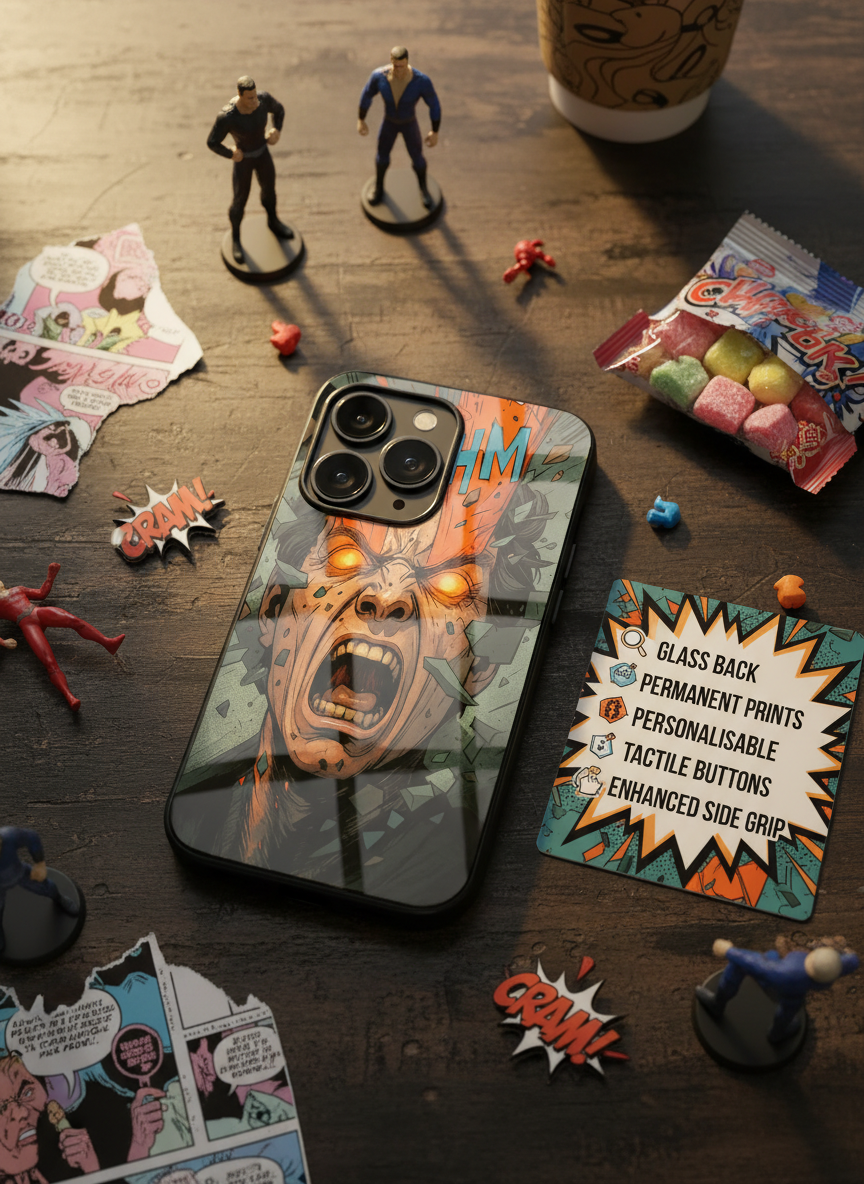 Home Lander is on its way  Premium Glass Back Cover For iPhone 11-17 Models