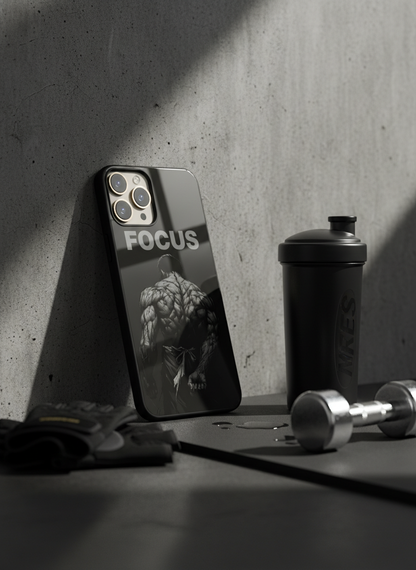 Focus Premium Glass Back Cover For iPhone 11-17 Models