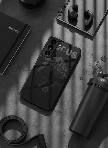 Focus Premium Glass Back Cover For Galaxy S, A, M & F Series