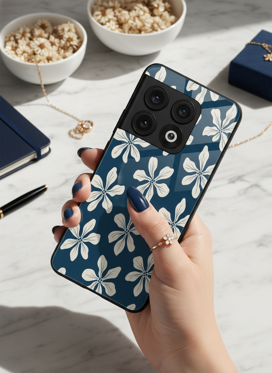 Lily Love Premium Glass Back Cover For One Plus 13, 12, 11, 10, Nord Series