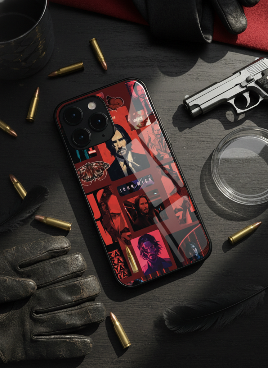 The Boogeyman Premium Glass Back Cover For iPhone 11-17 Models