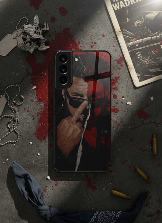 No Limits Premium Glass Back Cover For Galaxy S, A, M & F Series