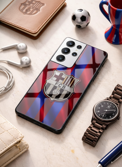 Royal Rivalry Premium Glass Back Cover For Galaxy S, A, M & F Series